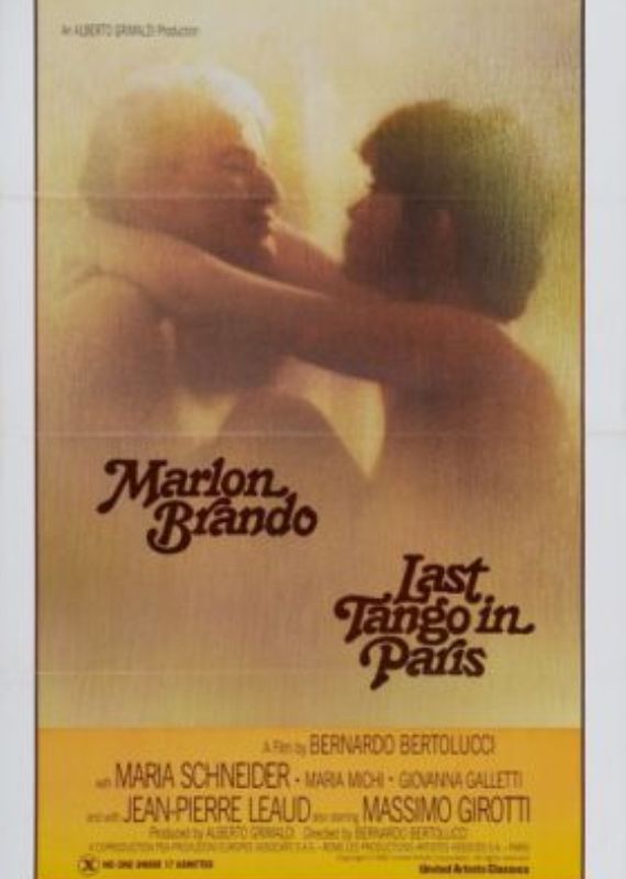 כרזת הסרט 'הטנגו האחרון בפריז'