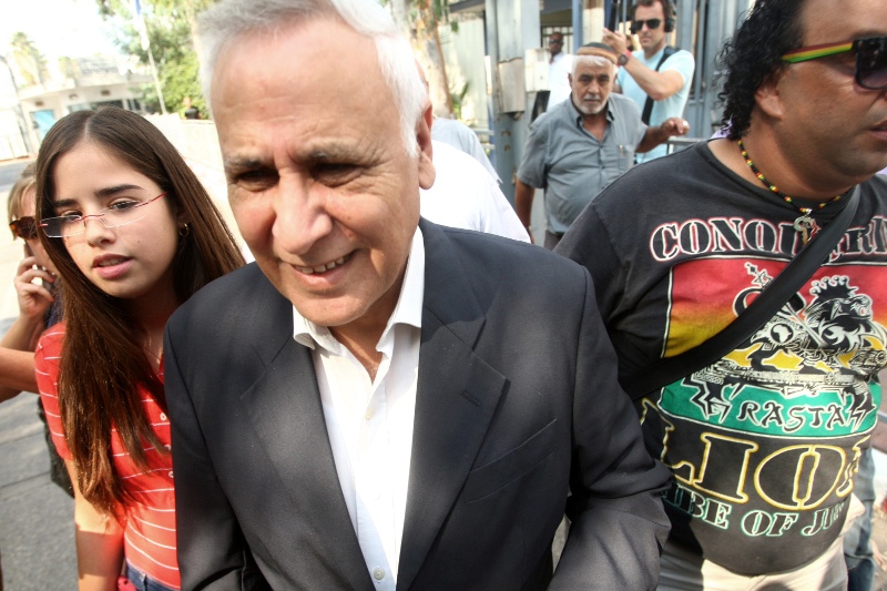 הנשיא לשעבר משה קצב