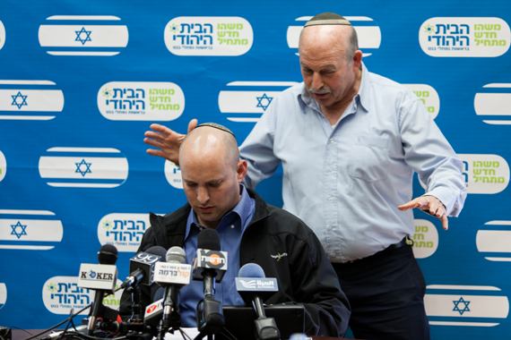 ח"כ סלומינסקי והשר נפתלי בנט