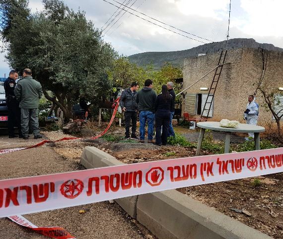 זירת הרצח במגדל