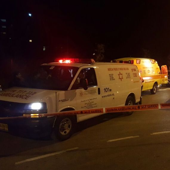 זירת הירי בנתניה