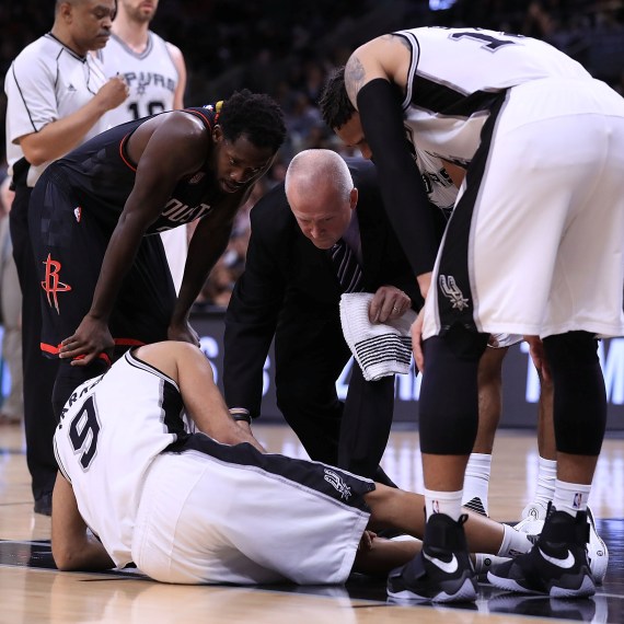 טוני פארקר פצוע