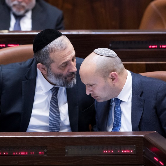 אריה דרעי ונפתלי בנט