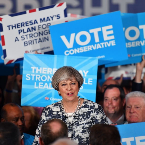 תרזה מיי הבחירות בבריטניה