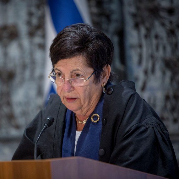 נשיאת בית המשפט העליון מרים נאור