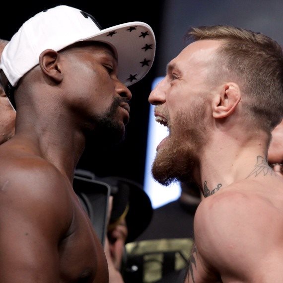 קונור מקגרגור נגד פלויד מייוות'ר