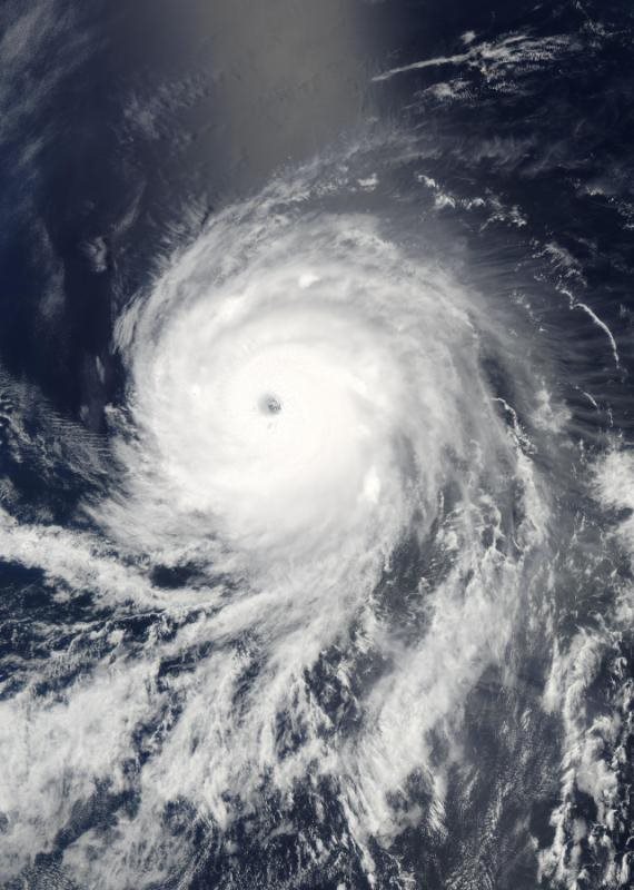 הוריקן, אילוסטרציה