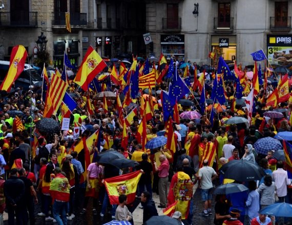הפגנה בקטלוניה