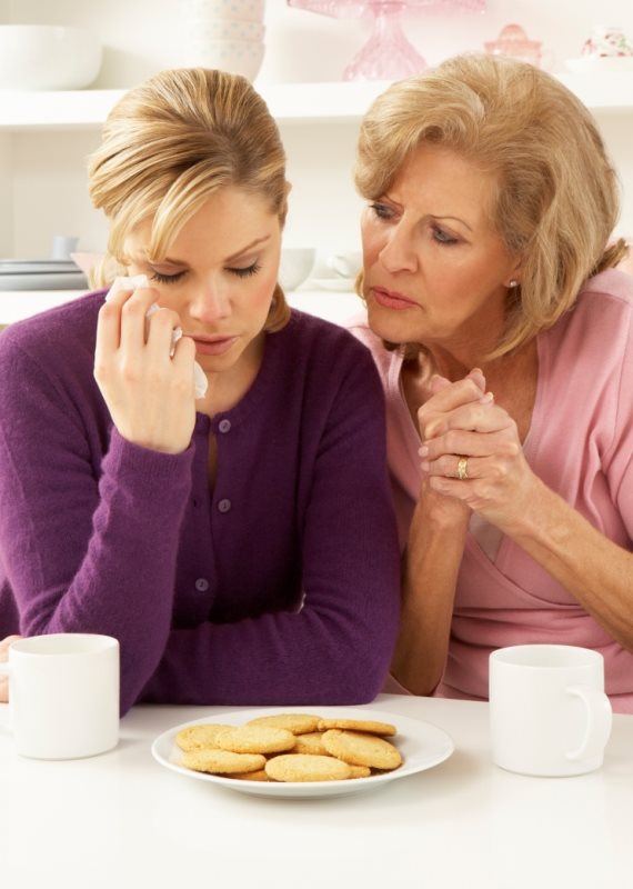 אימא מודאגת