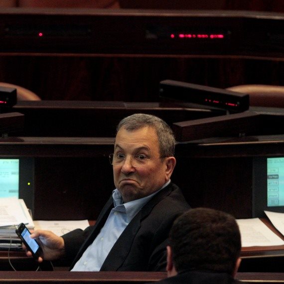 ראש הממשלה לשעבר אהוד ברק