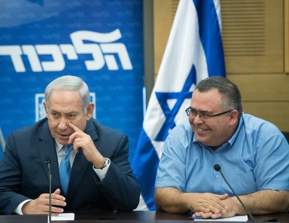 ראש הממשלה בנימין נתניהו ויו"ר הקואליציה ח"כ דוד ביטן