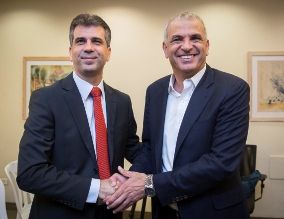 שר האוצר משה כחלון ושר הכלכלה אלי כהן