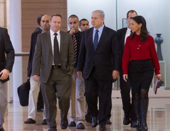 ראש הממשלה בנימין נתניהו, ארי הרו ופרח לרנר