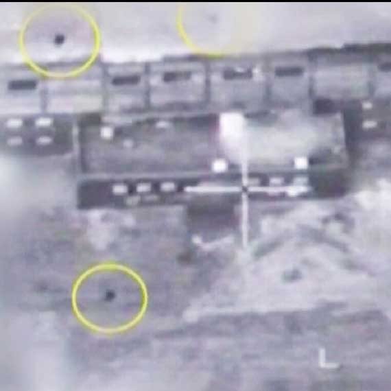 תצלומי אוויר של אתר הכור הגרעיני בסוריה