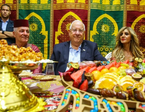 נשיא המדינה ראובן ריבלין במימונה