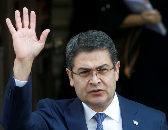 נשיא הונדורס חואן אורלנדו הרננדז