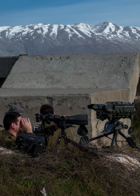 חיילים בגבול הצפון