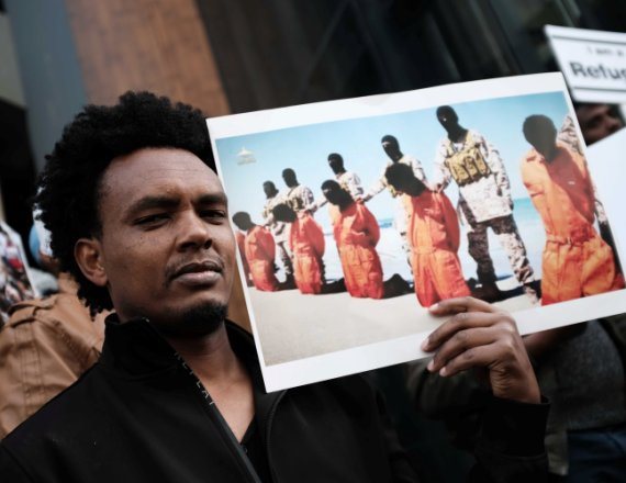 הפגנה נגד הגירוש