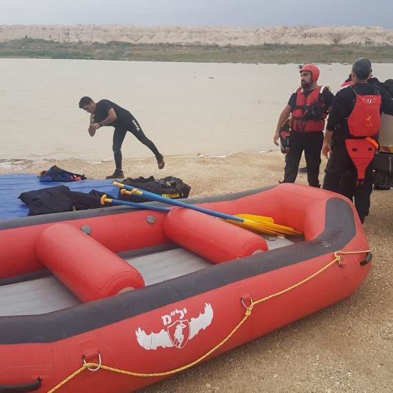 זירת האסון בנחל צפית