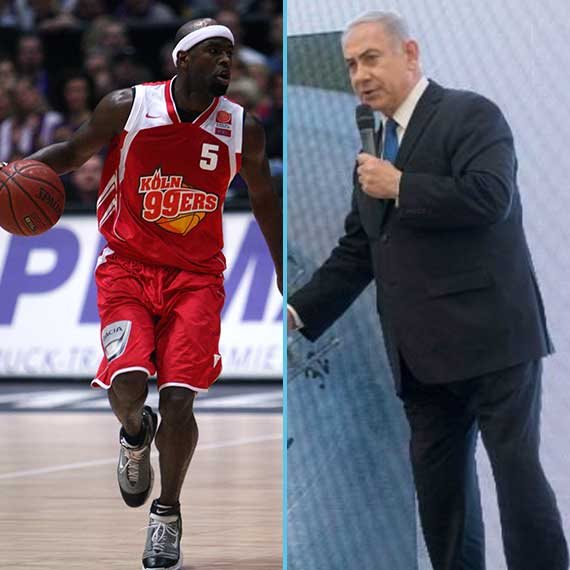 נתניהו ומייקל ג'ורדן