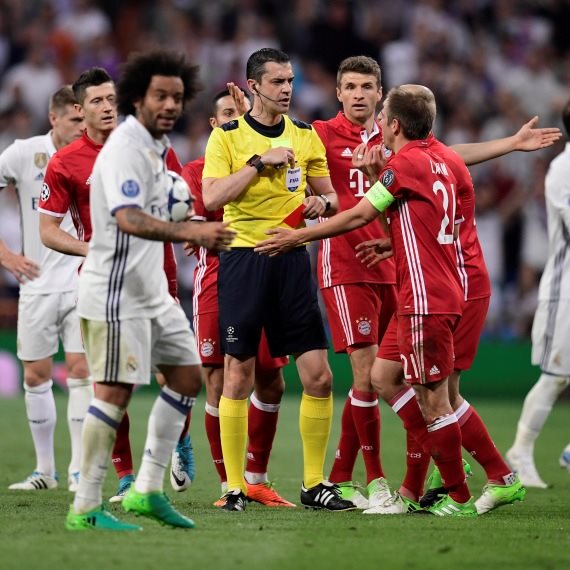 שחקני ריאל מדריד ובאיירן מינכן