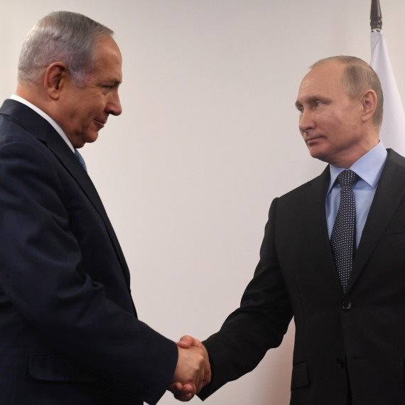 בנימין נתניהו ולדמיר פוטין
