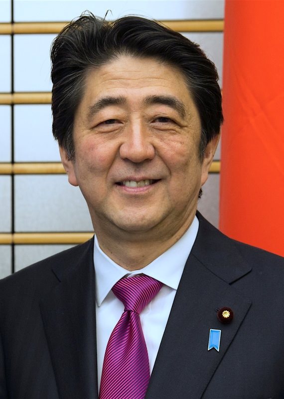 ראש ממשלת יפן שינזו אבה