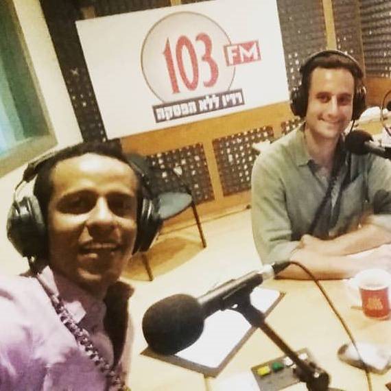 סלפי של ברהנו וגלעד שלמור