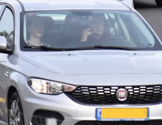 תמונה שהופצה ברשת מתוך המצלמה