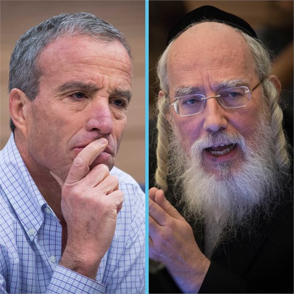 הח"כים אייכלר ושטרן