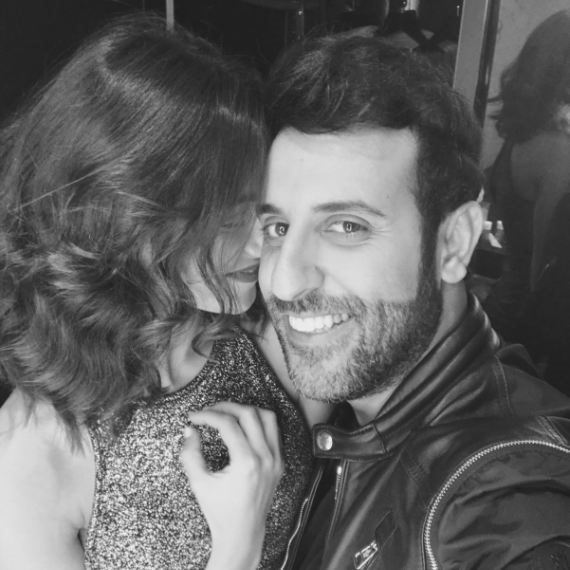 דודו אהרון ורעייתו