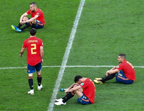 נבחרת ספרד, לאחר ההפסד לנבחרת רוסיה