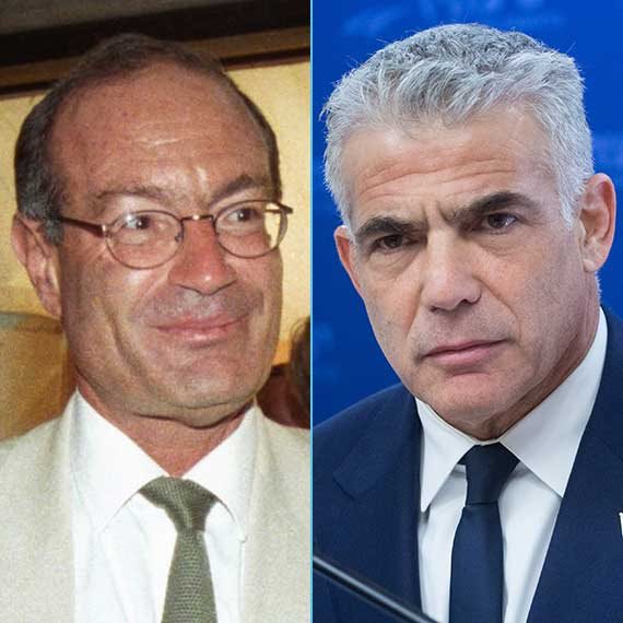 יאיר לפיד וארנון מילצ'ן