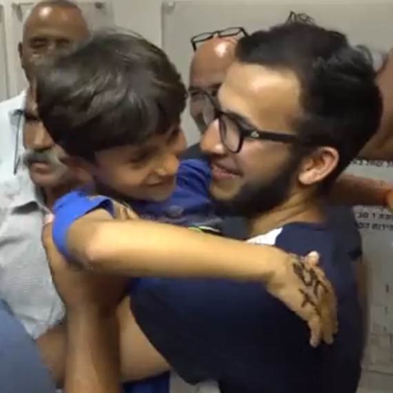 הילד כרים שב לחיק משפחתו, שלשום