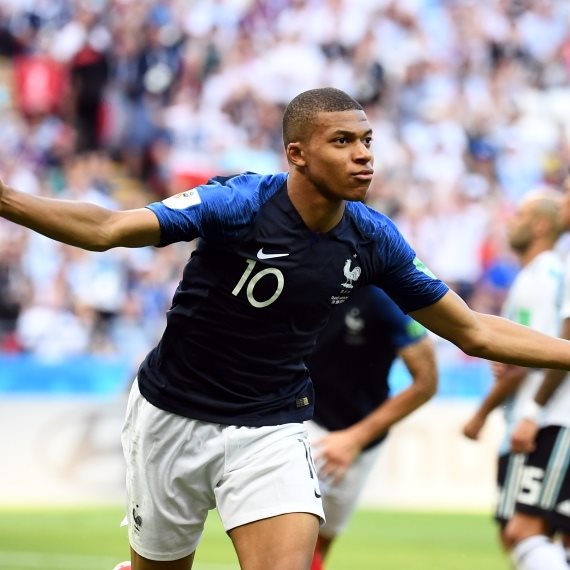 שחקן נבחרת צרפת קיליאן אמבפה