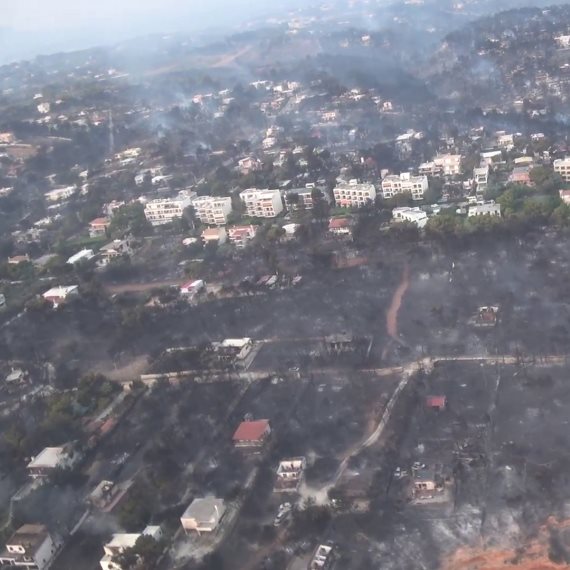 שרפות באזור אתונה