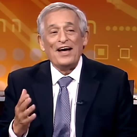 דן מרגלית במשדר הפרידה מ'הערב החדש'