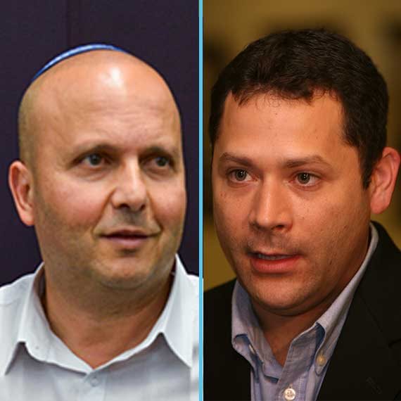 ליאור חורב (ארכיון) ואיתמר שמעוני