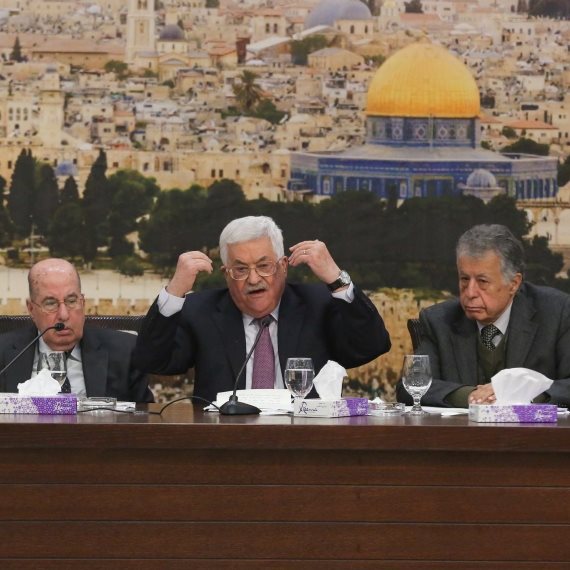 ראש הרשות הפלסטינית מחמוד עבאס