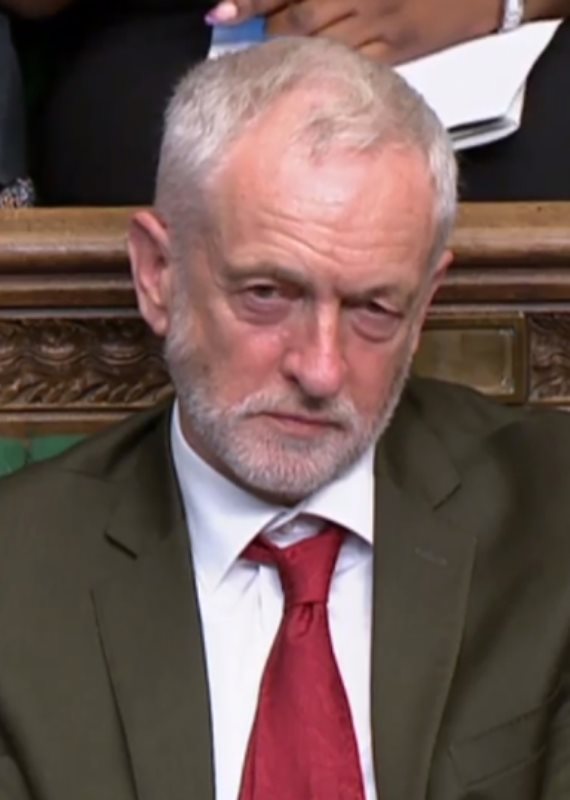 מנהיג הלייבור ג'רמי קורבין