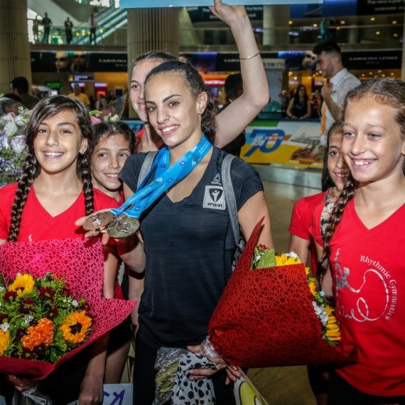 לינוי אשרם לאחר הזכייה בנתב"ג