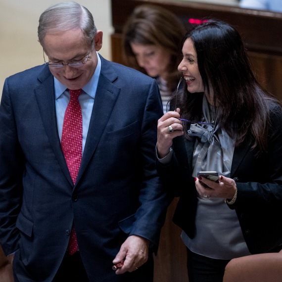 השרה מירי רגב ובנימין נתניהו