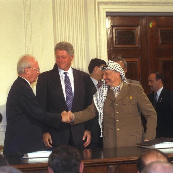 מעמד החתימה על הסכמי אוסלו