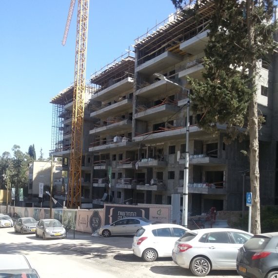 פרויקט פינוי-בינוי (אילוסטרציה)