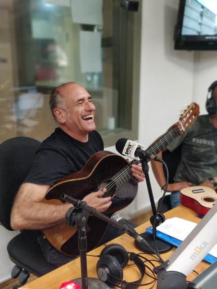 דיויד ברוזה באולפן