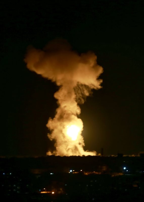 הפגזה ברצועת עזה, ארכיון