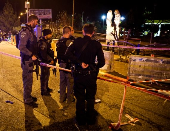 זירת הפיגוע בצומת עופרה