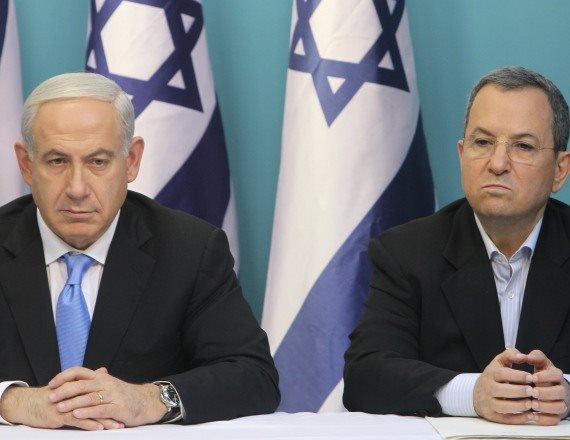 אהוד ברק ובנימין נתניהו
