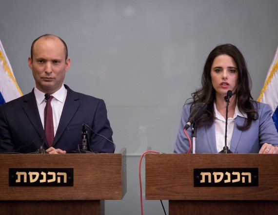 איילת שקד ונפתלי בנט