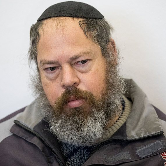 המהנדס אורן ורשבסקי בעת קבלת גזר הדין, הבוקר